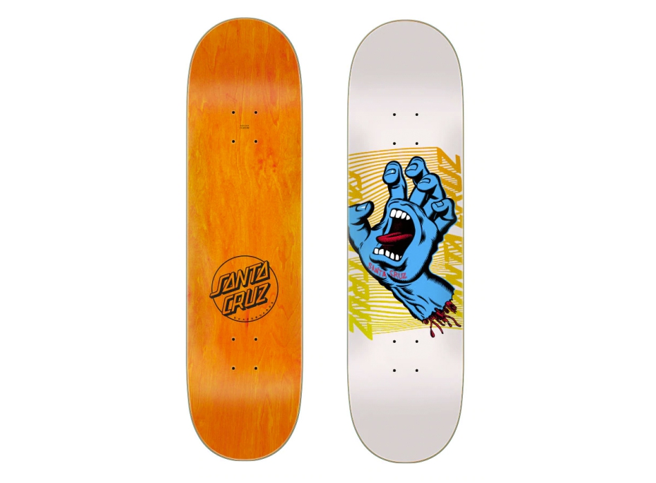 SANTA CRUZ SCREAMING HAND 8.25" DECK