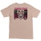 SANTA CRUZ TOXIC SKULL T-SHIRT TAUPE