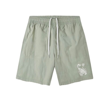 SCORPION BAY NYLON BERMUDA ‘IRON’ SAGE/WHITE