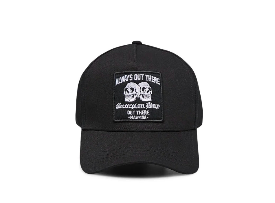 SCORPION BAY BASEBALL HAT HOT FRONTIER BLACK