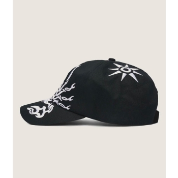 SCORPION BAY BASEBALL HAT ICONIC IRON BLACK