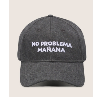 SCORPION BAY BASEBALL HAT NO PROBLEMA MANANA BLACK