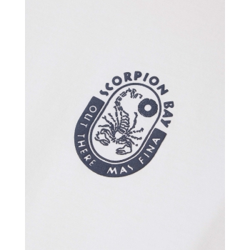 SCORPION BAY ESSENTIAL LOGO T-SHIRT WHITE