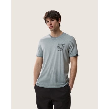 SCORPION BAY HOTEL MAP T-SHIRT GUNMETAL