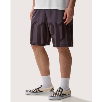 SCORPION BAY JAM SHORT BOARDSHORT GOTHING LETTERING BLACK