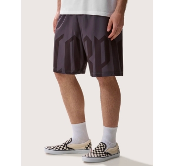 SCORPION BAY JAM SHORT BOARDSHORT GOTHING LETTERING BLACK