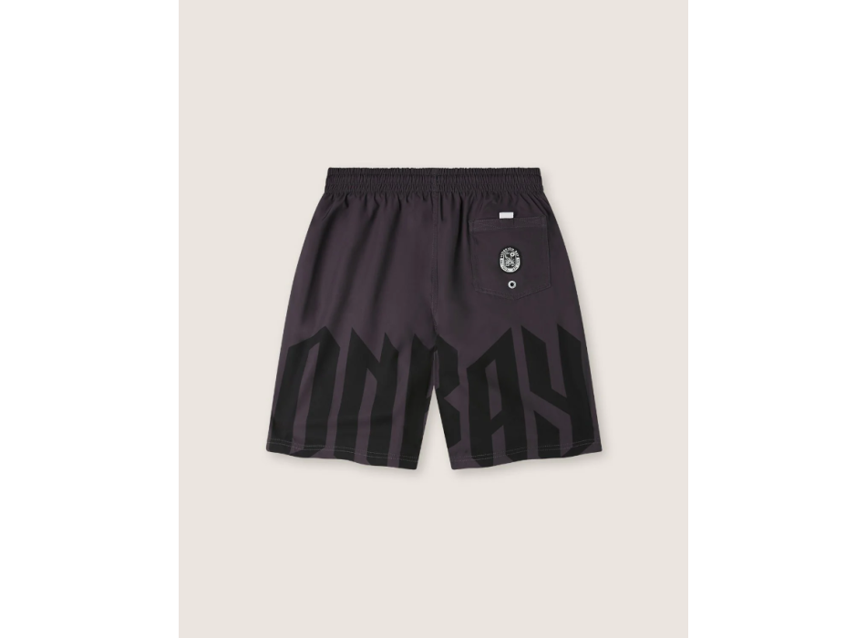 SCORPION BAY JAM SHORT BOARDSHORT GOTHING LETTERING BLACK