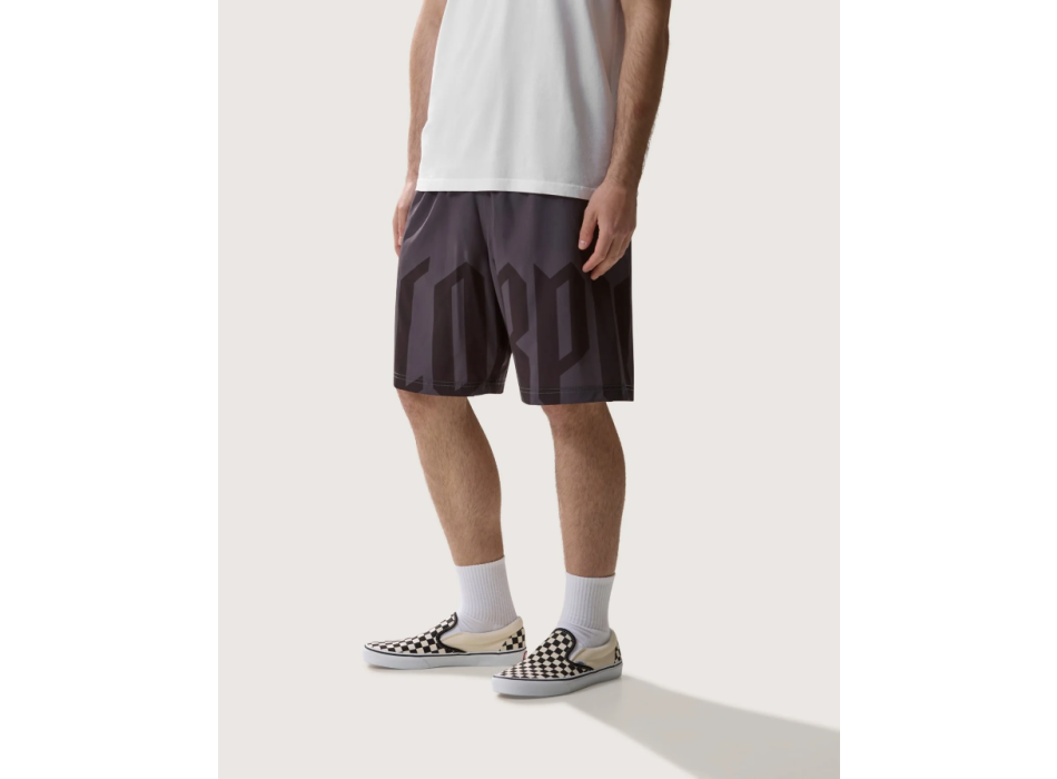 SCORPION BAY JAM SHORT BOARDSHORT GOTHING LETTERING BLACK