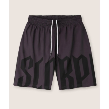 SCORPION BAY JAM SHORT BOARDSHORT GOTHING LETTERING BLACK