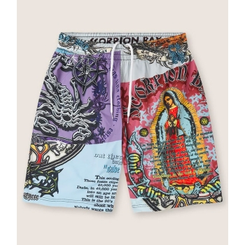 SCORPION BAY JAM SHORT BOARDSHORT GUADALUPE PURPLE