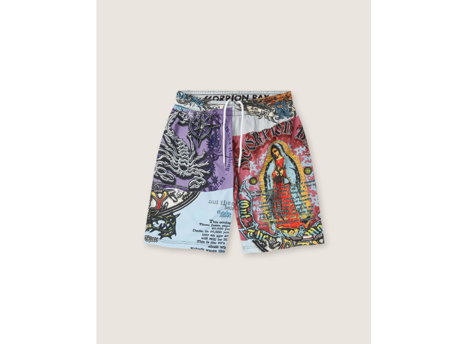 SCORPION BAY JAM SHORT BOARDSHORT GUADALUPE PURPLE