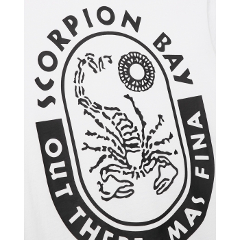 SCORPION BAY LOGO ICONIC T-SHIRT WHITE