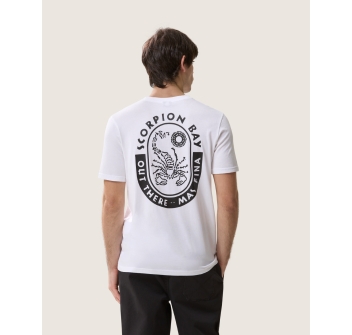 SCORPION BAY LOGO ICONIC T-SHIRT WHITE