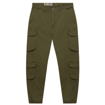 SCORPION BAY TACTICAL CARGO TROUSERS RIP-STOP GREEN 