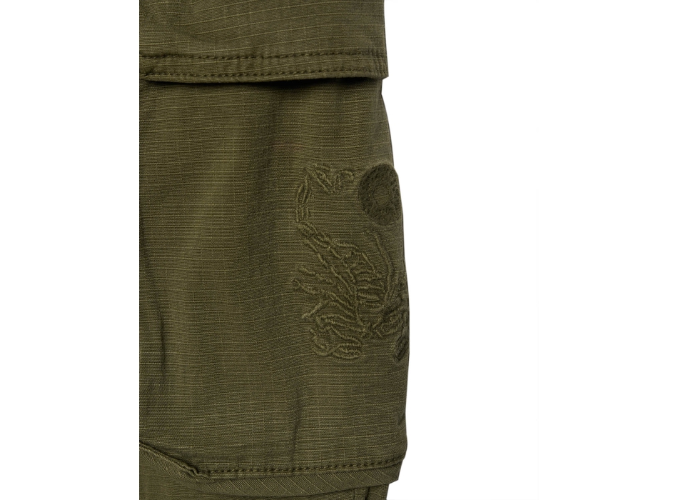 SCORPION BAY TACTICAL CARGO TROUSERS RIP-STOP GREEN 