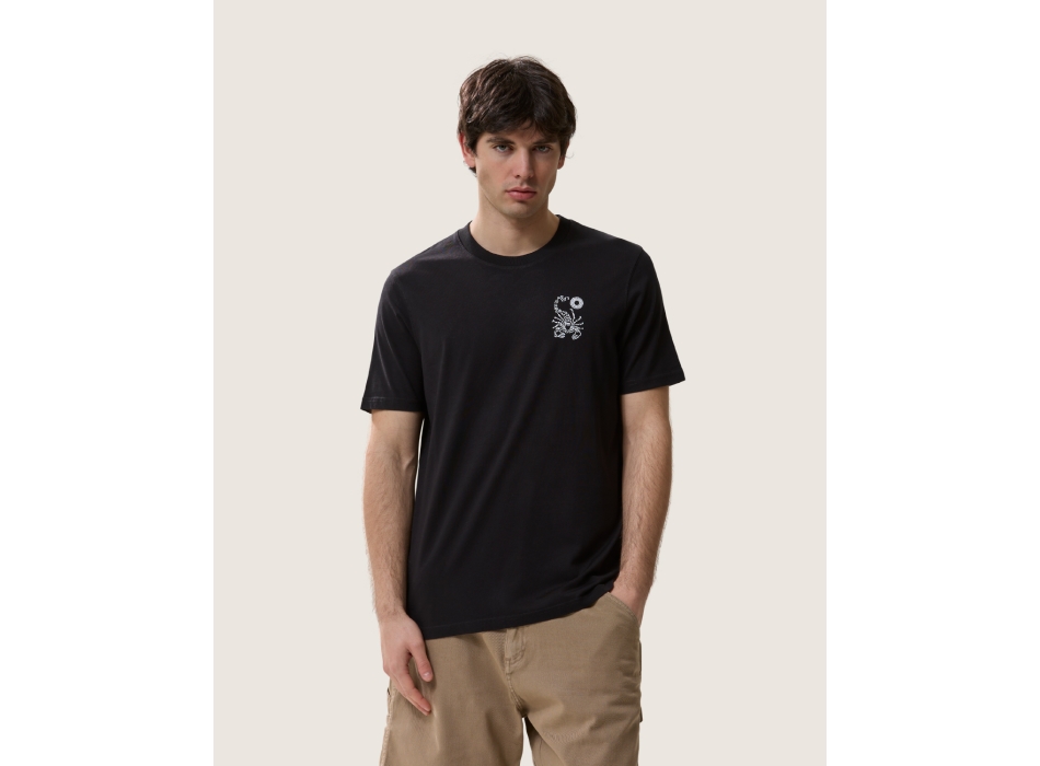 SCORPION BAY ROPE LOGO T-SHIRT BLACK