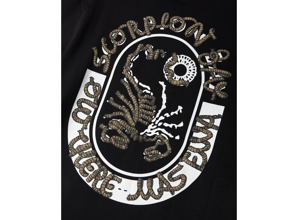 SCORPION BAY ROPE LOGO T-SHIRT BLACK