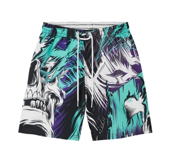 SCORPION BAY SHORT NEON SKULL