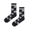 SCORPION BAY SKETCHED KULLS SOCKS BLACK