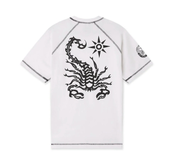 SCORPION BAY SPIKE IRON T-SHIRT WHITE