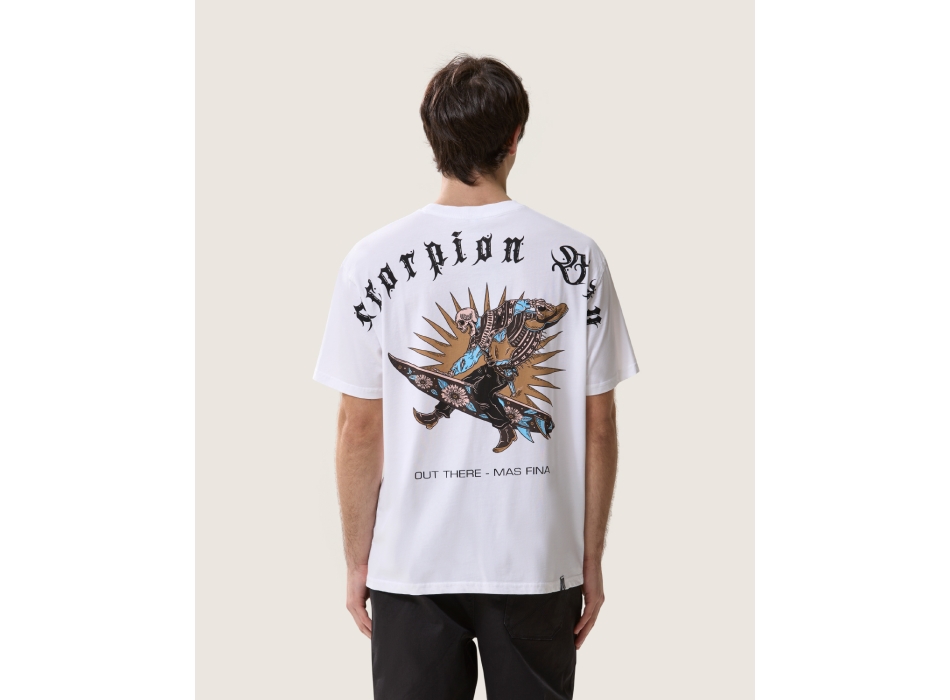 SCORPION BAY SURF RODEO T-SHIRT WHITE