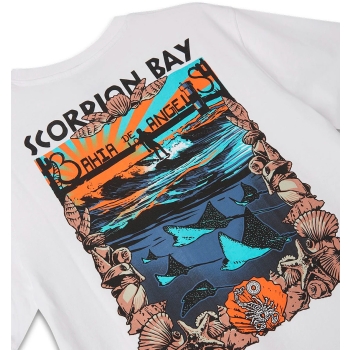 SCORPION BAY T-SHIRT BAJA TOUR BAHIA WHITE