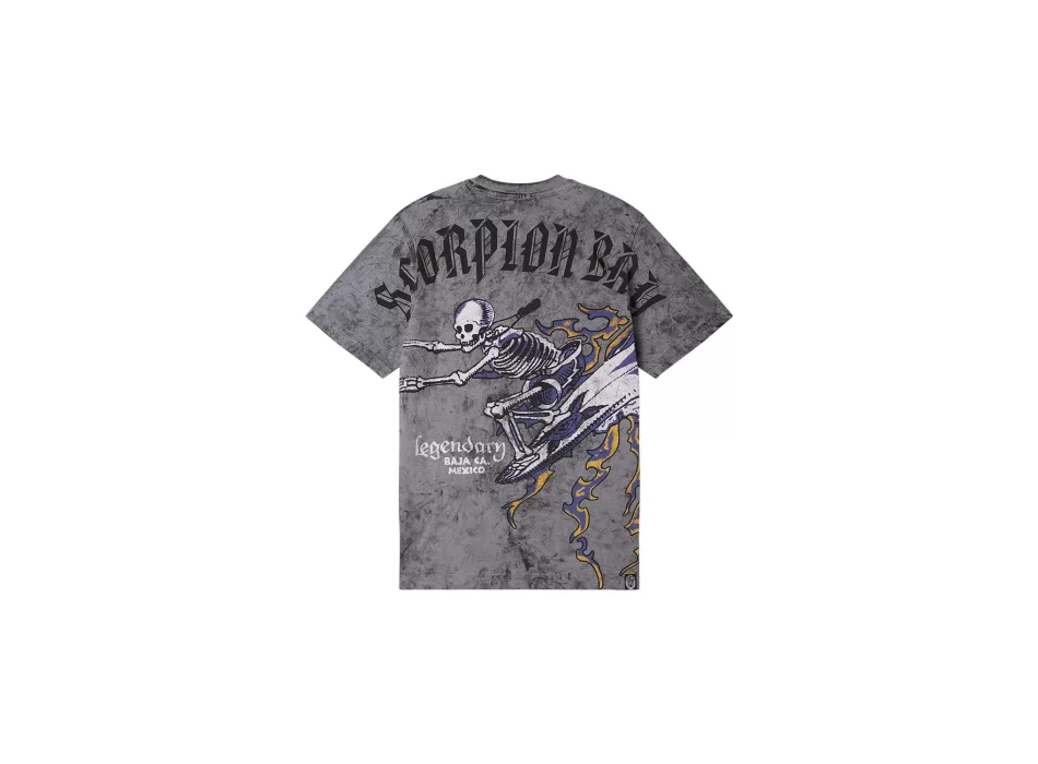 SCORPION BAY T-SHIRT NACHO ROBOT CHARCOAL BOY
