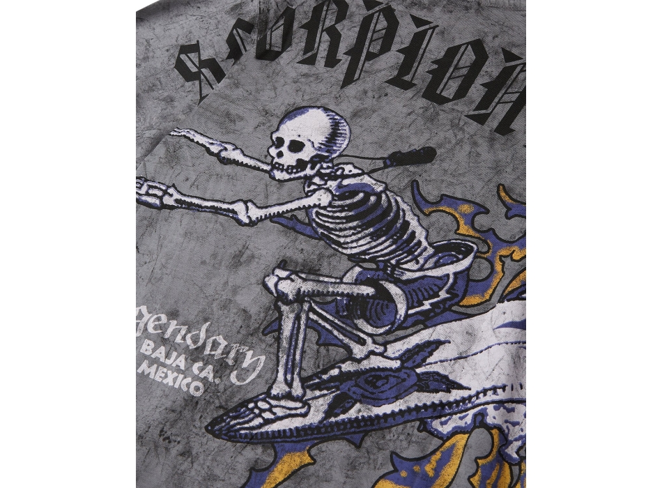 SCORPION BAY T-SHIRT NACHO ROBOT CHARCOAL BOY