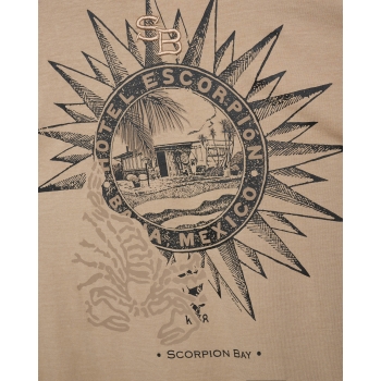 SCORPION BAY T-SHIRT HOTEL ESCORPION SAND