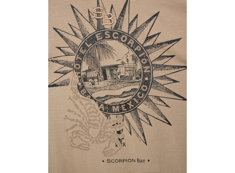 SCORPION BAY T-SHIRT HOTEL ESCORPION SAND