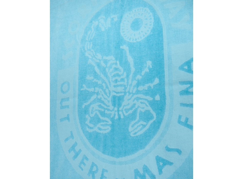 SCORPION BAY BEACH TOWEL JAQUARD BLUE AVIO