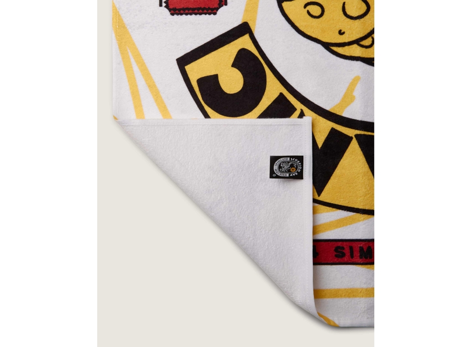 SCORPION BAY TORTILLAS & TACOS PRINTED BEACH TOWEL