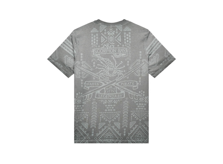 SCORPION JERSEY FUEL DOUBLE FACE T-SHIRT GREY