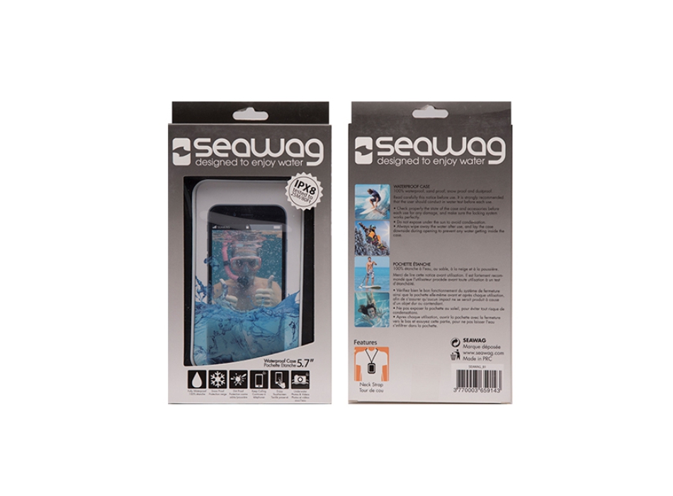 SEAWAG WATERPROOF FOR SMARTPHONE BLACK