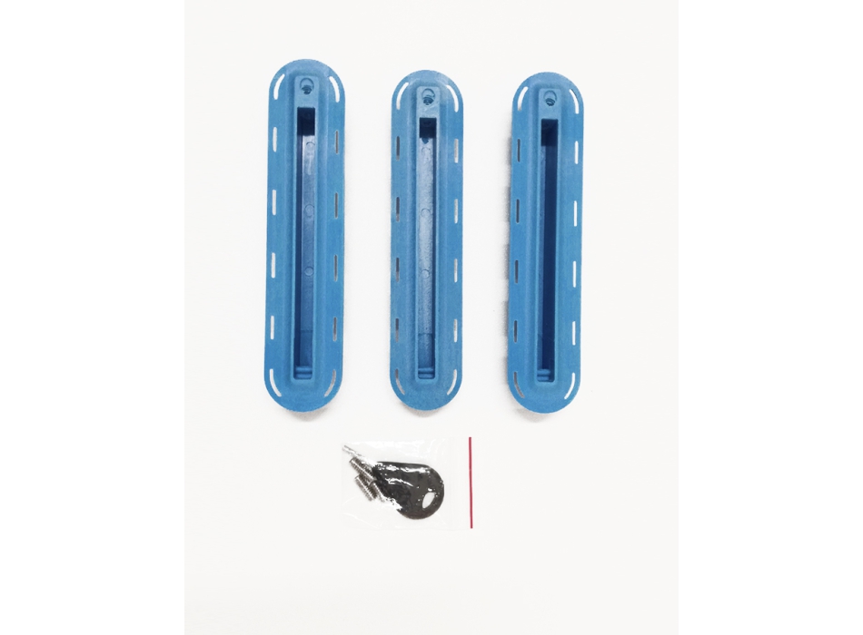 THRUSTER SET FIN FUTURES BOX BLUE