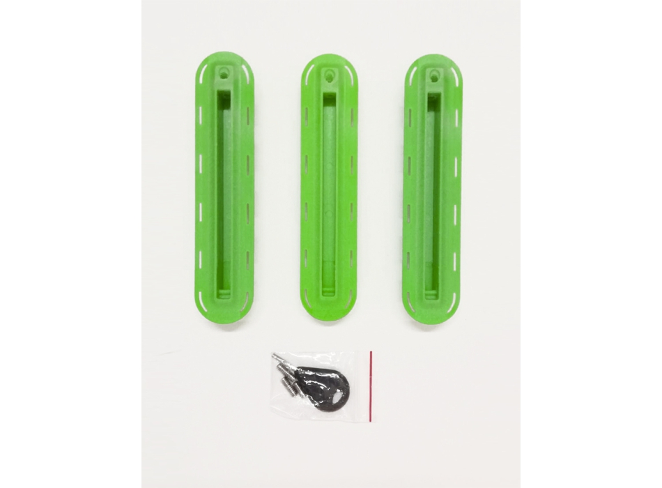 THRUSTER SET FIN FUTURES BOX GREEN