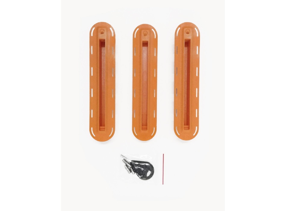 THRUSTER SET FIN FUTURES BOX ORANGE