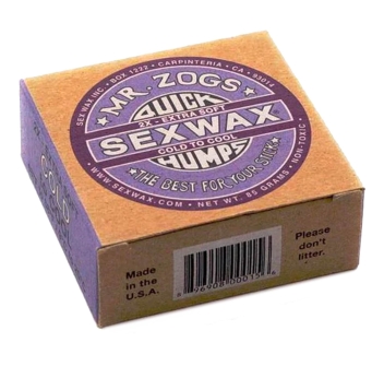 SEX WAX QUICK HUMPS 2X EXTRA COLD PURPLE COLD TO COOL 48°F-68°F