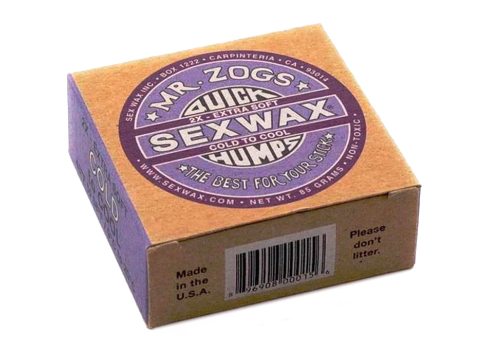 SEX WAX QUICK HUMPS 2X EXTRA COLD PURPLE COLD TO COOL 48°F-68°F