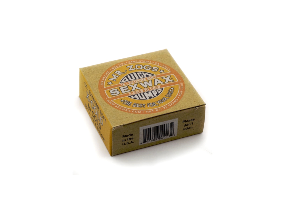 SEX WAX ORIGINAL 1X EXTREME SOFT X-COLD TO COLD YELLOW