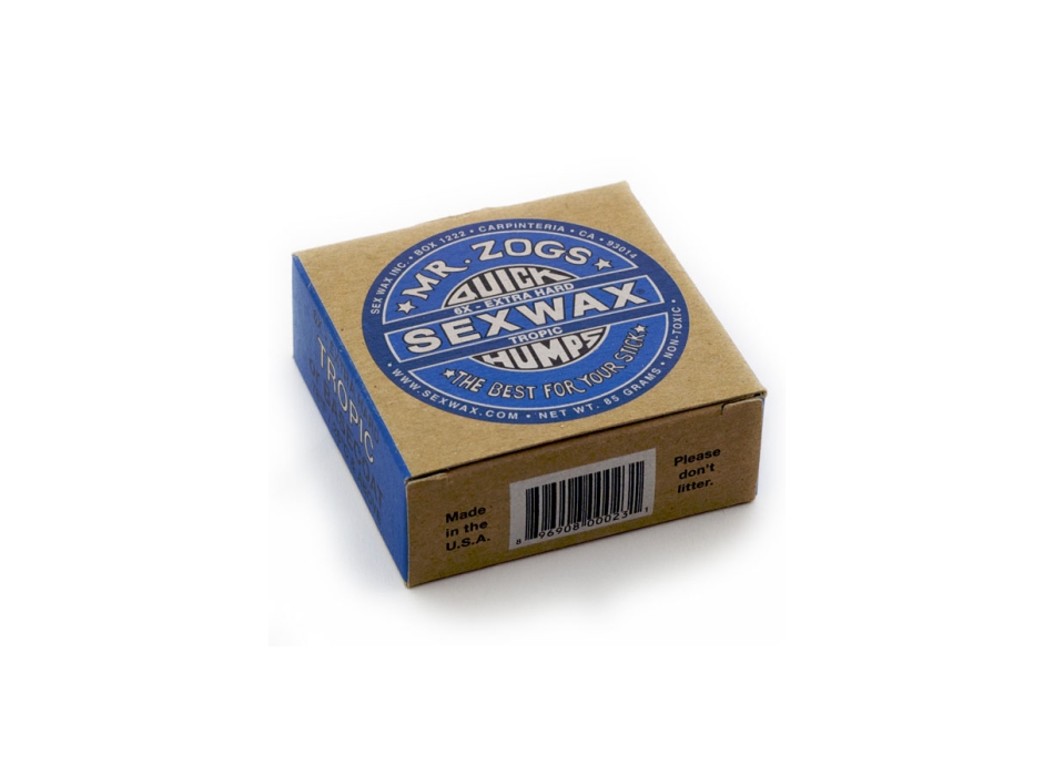 SEX WAX QUICK HUMPS TROPICAL BLU LABEL