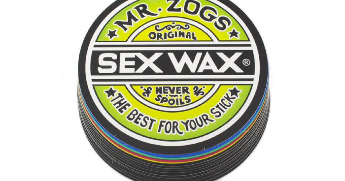 Sex Wax Stickers Surf Shop Online 