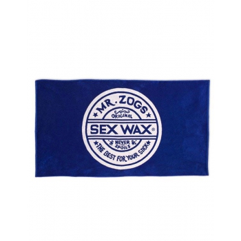 SEXWAX BEACH TOWEL BLUE