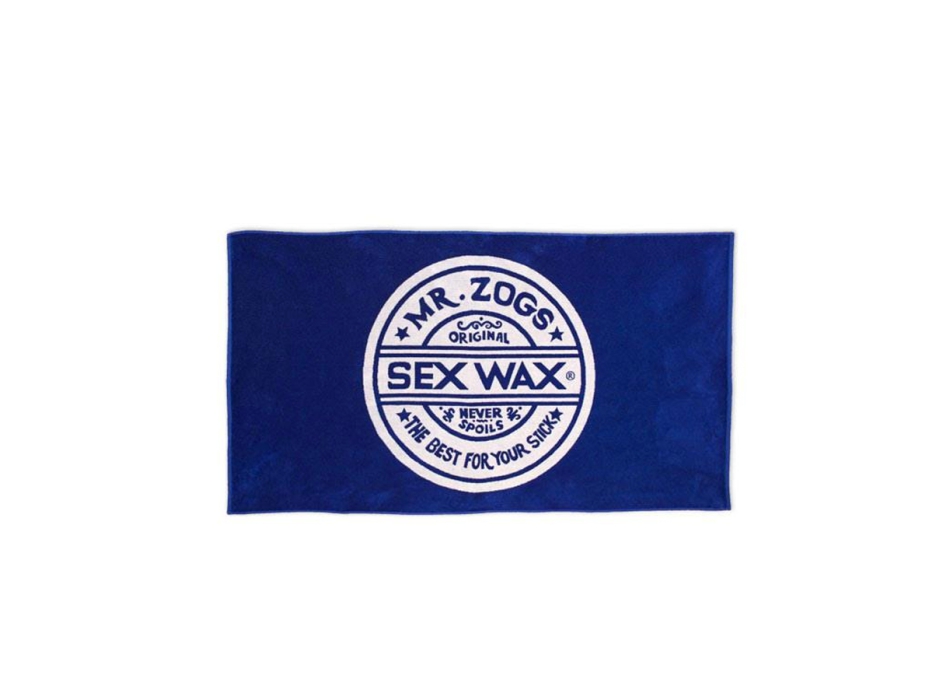 SEXWAX BEACH TOWEL BLUE