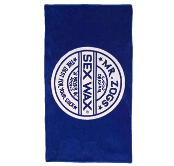 SEXWAX BEACH TOWEL BLUE