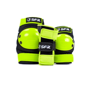 SFR RAMP TRIPLE PAD SET YOUTH LIME