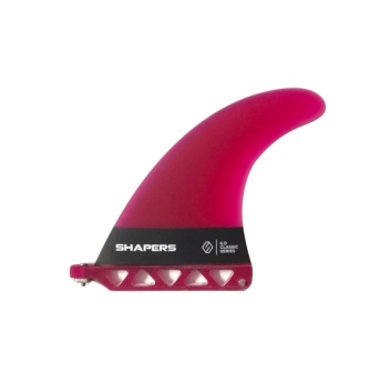 SHAPERS LONGBOARD CLASSIC FIN 6.0" RED