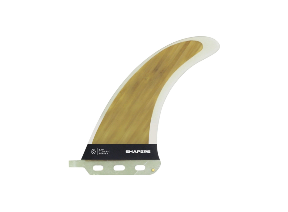 SHAPERS LONGBOARD CLASSIC FIN 8'0" BAMBOO