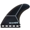 SHAPERS FINS C.A.D. AIRLITE THRUSTER SINGLE TAB LARGE