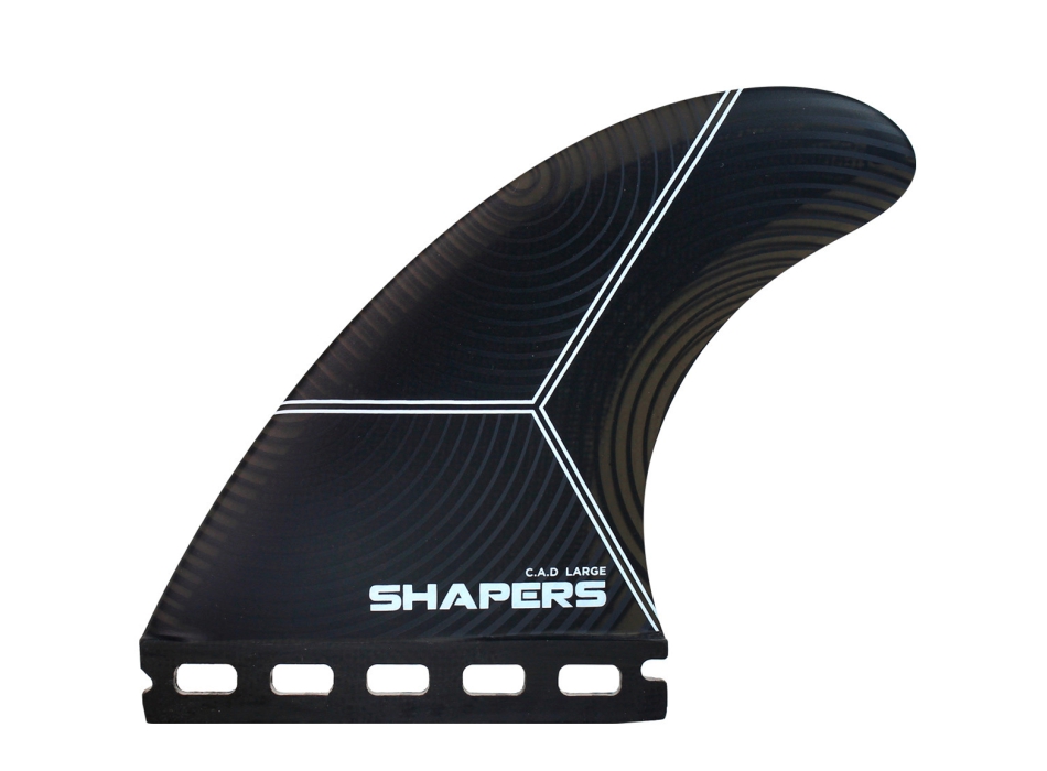 SHAPERS PINNE C.A.D. AIRLITE THRUSTER SINGLE TAB LARGE